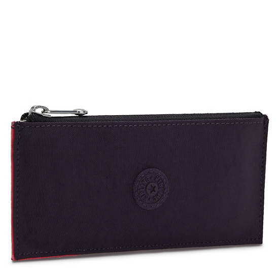 Kipling Brion Card Case Tassen Roze Paars | BE 2049EB